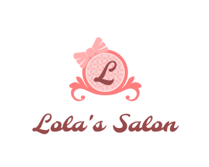 Ribbon Fashion Beauty logo design