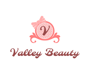 Ribbon Fashion Beauty logo design