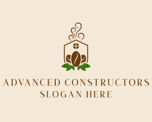 Organic Coffee Home logo design