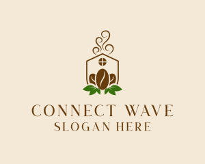 Organic Coffee Home logo design