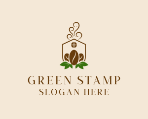 Organic Coffee Home logo design