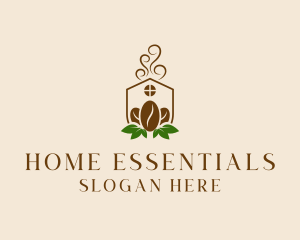 Organic Coffee Home logo design