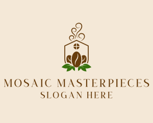 Organic Coffee Home logo design