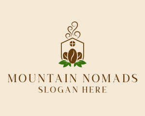 Organic Coffee Home logo design