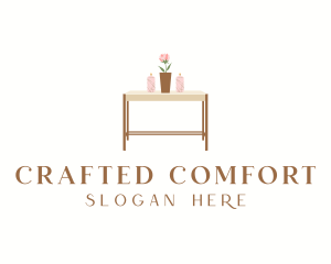 Table Decoration Furniture logo design