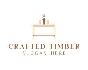 Table Decoration Furniture logo design