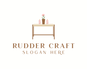 Table Decoration Furniture logo design