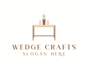 Table Decoration Furniture logo design