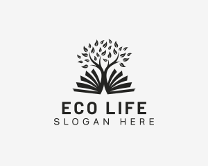 Eco Tree Pages logo design