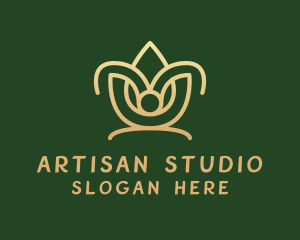 Deluxe Yoga Studio logo design