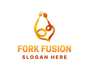 Spoon Fork Love logo design