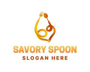 Spoon Fork Love logo design