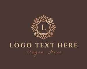 Elegant Mandela Pattern Boutique Logo