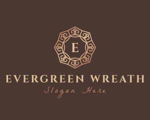 Elegant Mandela Pattern Boutique logo design