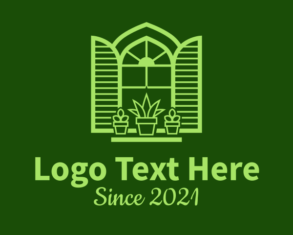 Green House logo example 4