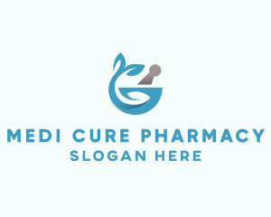 Medical Pharmacy Chemist Mortar logo