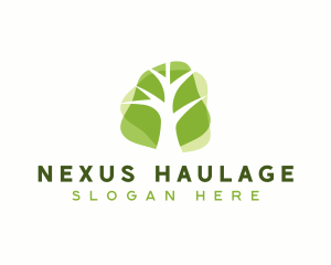 Modern Natural Tree Logo