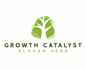 Modern Natural Tree logo design