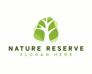 Modern Natural Tree logo design