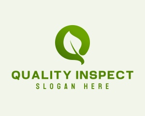 Gardening Letter Q logo design