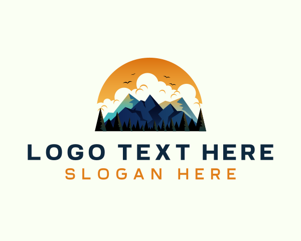 Hiking logo example 4