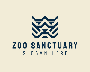 Wild Tiger Zoo logo design