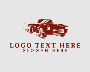 Vintage Car Automobile logo