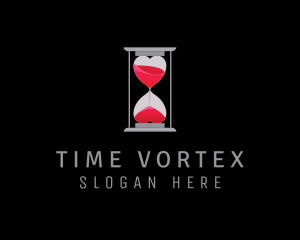 Love Time Hourglass logo