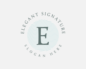 Elegant Boutique Studio logo design