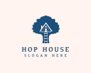 Tree House Garden logo design