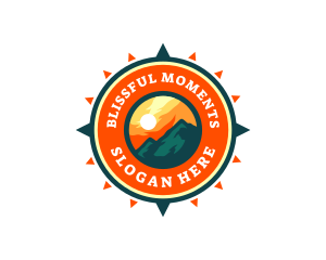 Mountain Compass Destination Logo