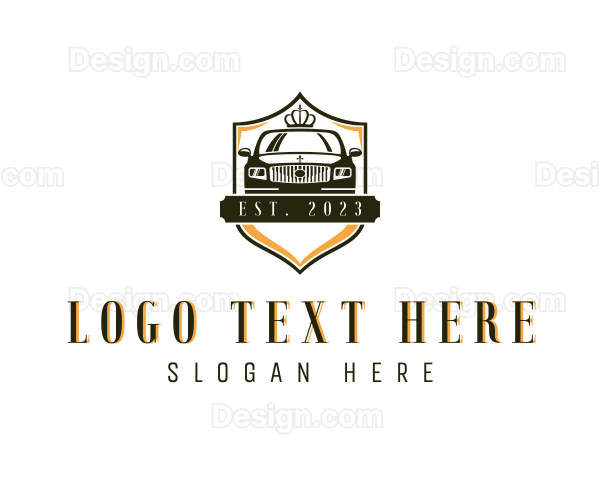 Royal Luxury Car Transportation Logo