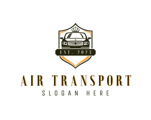 Royal Luxury Car Transportation logo design