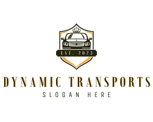 Royal Luxury Car Transportation logo design