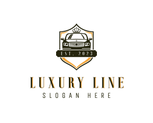 Royal Luxury Car Transportation logo design