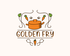 Organic Gourmet Cooking logo design