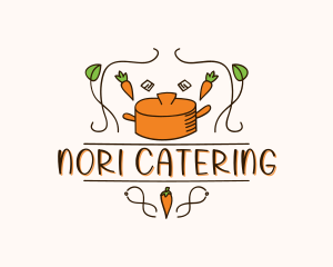 Organic Gourmet Cooking logo design