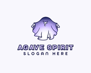 Scary Ghost Costume logo design