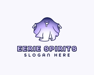 Scary Ghost Costume logo design