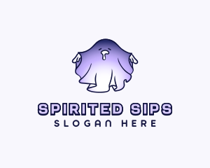 Scary Ghost Costume logo design