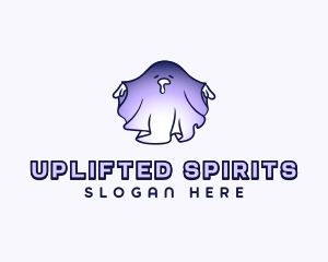 Scary Ghost Costume logo design