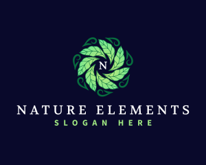 Nature Leaf Garden logo design