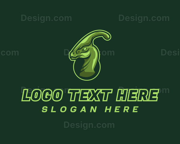 Jurassic Dinosaur Avatar Logo