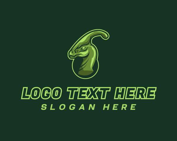 Dinosaur logo example 2
