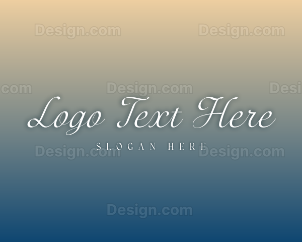 Elegant Jewelry Fashion Logo