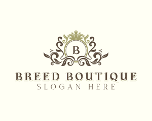 Upscale Royal Boutique logo design