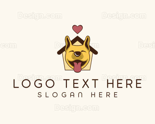 Veterinary Pet House Logo