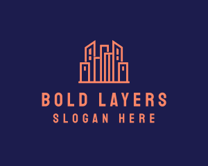 Real Estate Skyline logo design