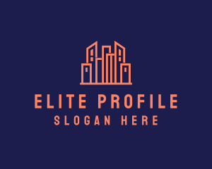 Real Estate Skyline logo design