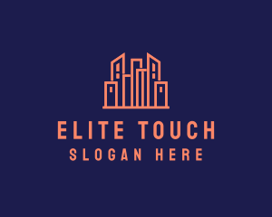 Real Estate Skyline logo design